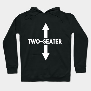 Two Seater funny Hoodie